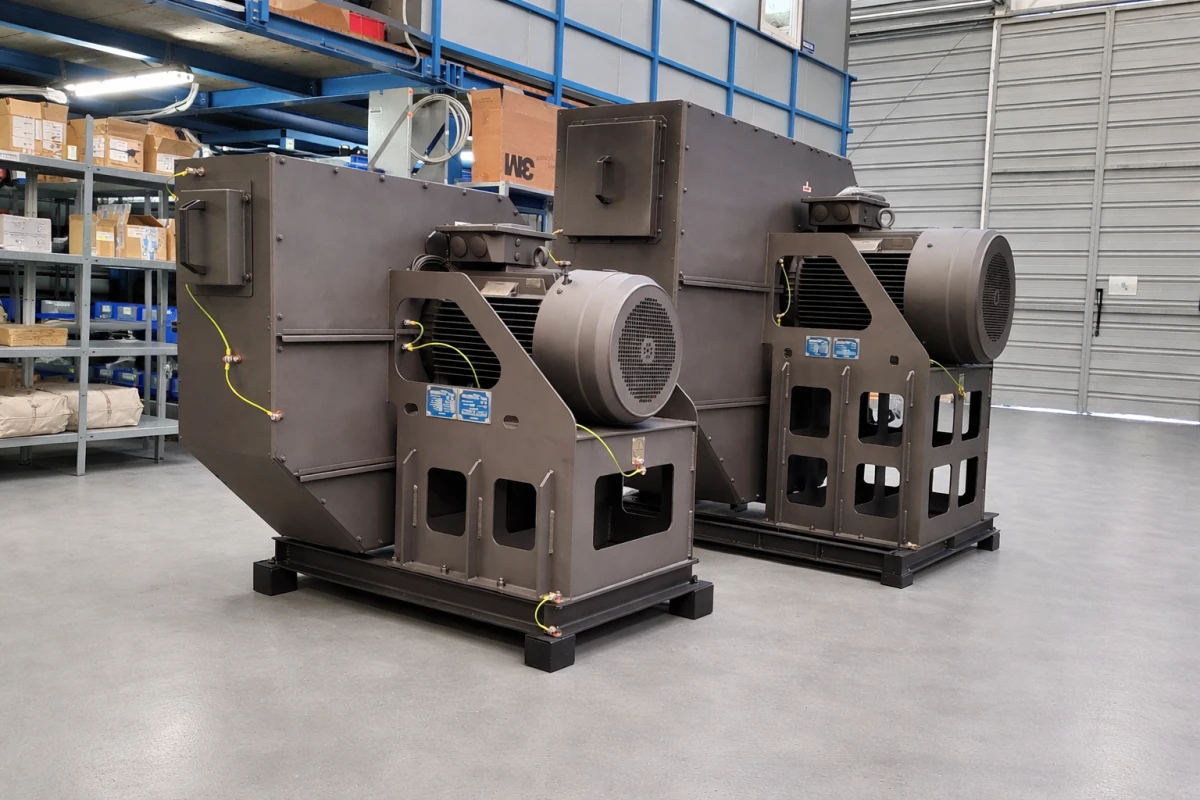 Radial Industrial ATEX fans
