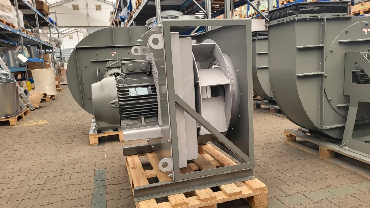 Radial fans industrial