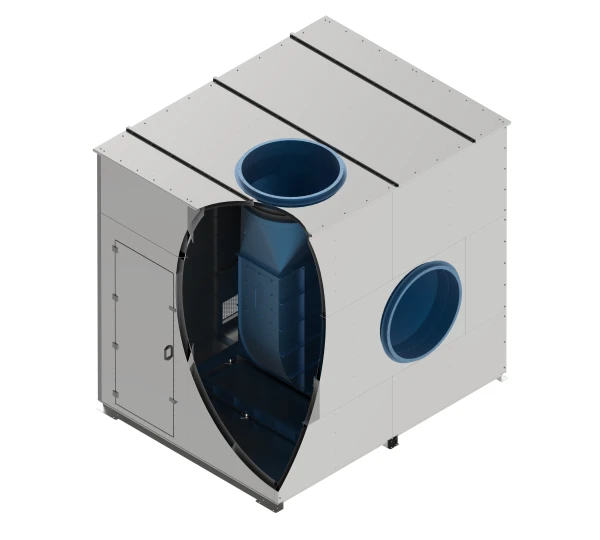 Kabina wygłuszająca 1 - węższe